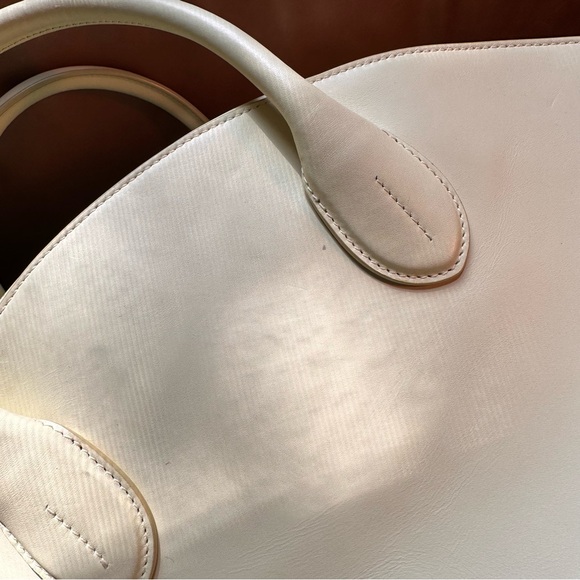 Calvin Klein runway designer collection leather yellow bowling bag studio luxury - Picture 15 of 17